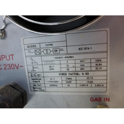 2009 - IFL Cut 40 plasma cutter