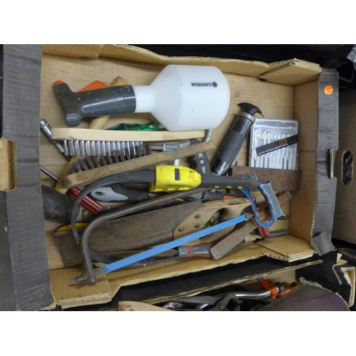 2049 - Four boxes of assorted handtools