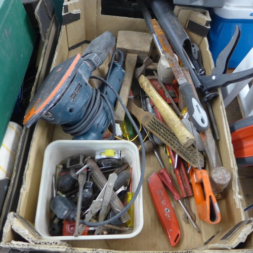 2052 - Four boxes of assorted handtools