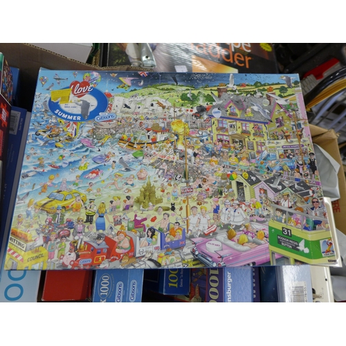 2093 - 14 x 1000 piece jigsaw puzzles