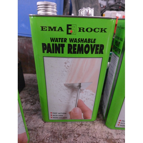 2103 - Two sealed 5 ltr tins of EMA Rock Water Washable Paint Remover