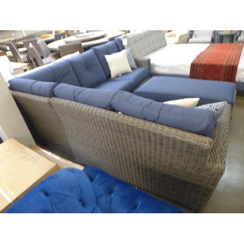 1354 - West Coast Casual 5 piece Sectional Patio Set      , Original RRP £1624.99 + vat - damaged side  (41... 