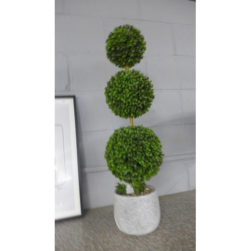 1489 - A large topiary tree pot, 85cms (2988329)   #