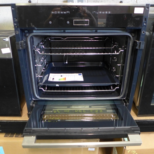 3010 - Neff N70 Single Multifunction Oven - Stainless Steel - Slide & Hide (H595xW596xD548) - model no:- B4... 