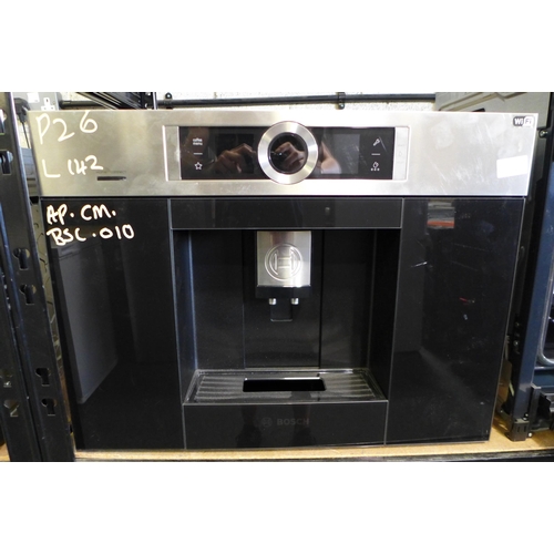 3011 - Bosch Serie 8 Coffee Machine With Home Connect (H455xW594xD375) - model no:- CTL636ES6, original RRP... 