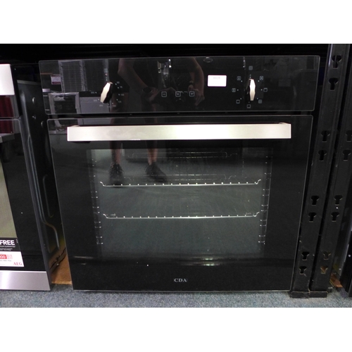 3028 - CDA Single Multi-Function Oven (H595xW595xD567) - model no:- SK310BL, original RRP £300 inc. VAT * V... 