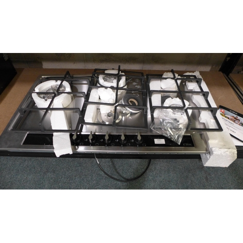 3082 - CDA Built-In Gas 5 Burner Hob (H35x860xD500) - model no:- HG9351SS, original RRP £282.50 inc. VAT * ... 