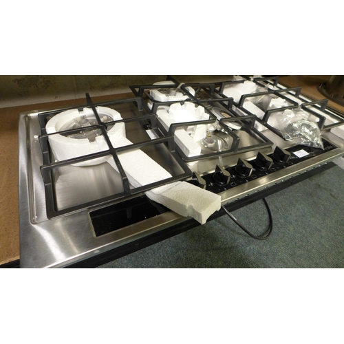 3082 - CDA Built-In Gas 5 Burner Hob (H35x860xD500) - model no:- HG9351SS, original RRP £282.50 inc. VAT * ... 