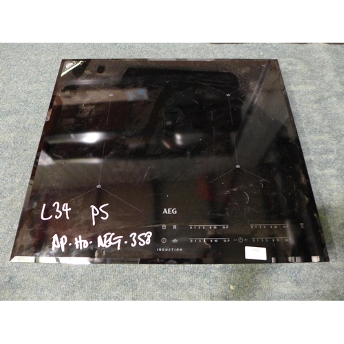 3102 - AEG 4 Zone Induction Hob (H44xW590xD520) - model no:- IAE64411FB, original RRP £570 inc. VAT * VAT w... 