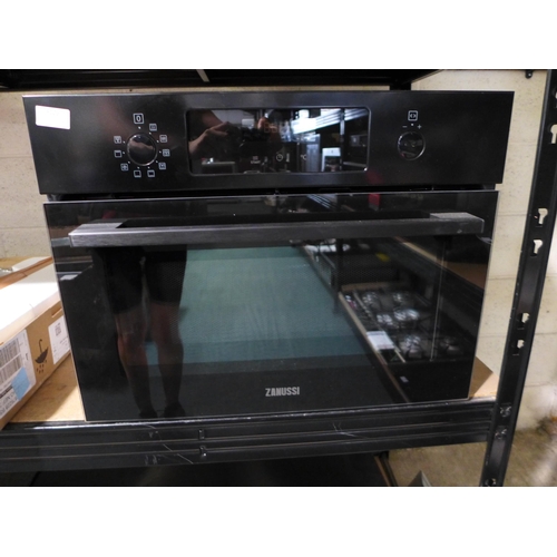 3106 - Zanussi Black Combi Microwave (H455xW595xD567) - model no:- ZVENM6K2, original RRP £499.17 inc. VAT ... 