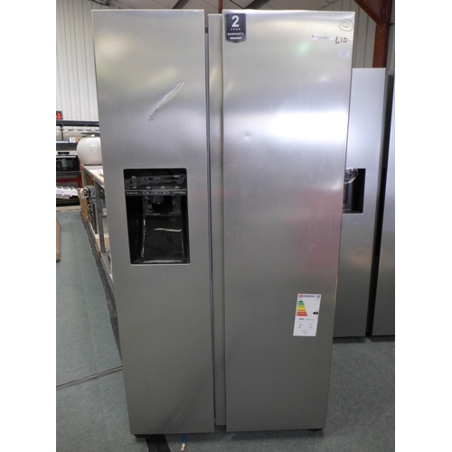 3115 - Hisense Side By Side Stainless Steel Fridge Freezer (RS694N4TZF), original RRP £1499.98 + VAT * This... 