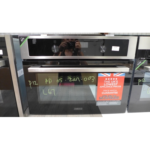 3124 - Zanussi Oven Combi-Microwave (Model ZVENM7X1), RRP £575 inc. VAT, original RRP £400 inc. VAT * VAT w... 