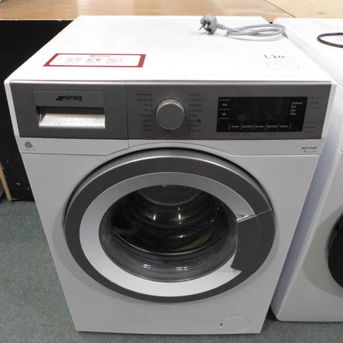 3133 - Smeg 11kg White Washing Machine (model no.:- WHT1114LUK1), original RRP £558.32 + VAT * This lot is ... 