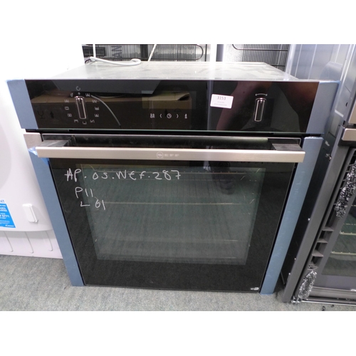 3153 - Neff N50 Single Pyrolytic Oven - Slide & Hide with Home Connect (H595xW594xD548) - model no.:- B6ACH... 