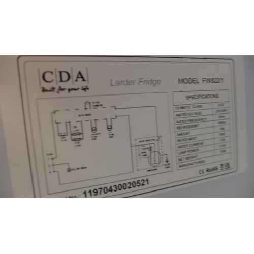 3167 - CDA Integrated Tower Fridge - model no.:- FW822, original RRP £513.33 inc. VAT * VAT will be added t... 