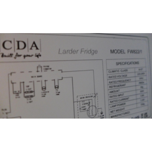 3174 - CDA Integrated Tower Fridge (H1772xW540xD540) - model no:- FW882, original RRP £552.50 inc. VAT * VA... 