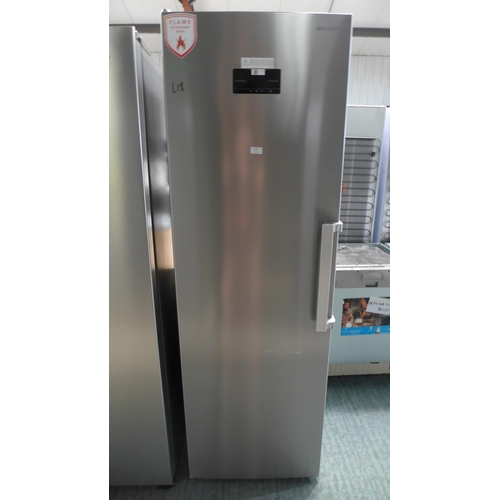 3185 - Sharp Inox Tall Freezer (280l) (model no.:- SJ-SC3, CHXIF), original RRP £416.66 + VAT * This lot is... 