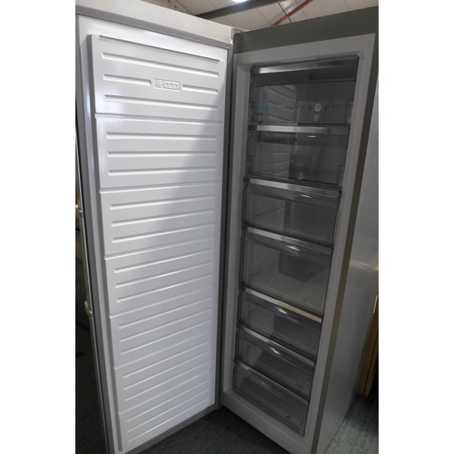 3185 - Sharp Inox Tall Freezer (280l) (model no.:- SJ-SC3, CHXIF), original RRP £416.66 + VAT * This lot is... 