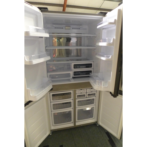 3187 - Sharp 4 Door Fridge Freezer (model no.:- SJ-EX820F2-SL), original RRP £916.66 + VAT * This lot is su... 