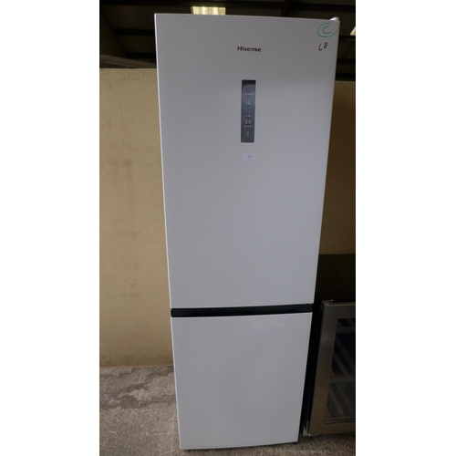 3227 - White Hisense Fridge Freezer (model no.:- RB388N4BW10UK), original RRP £699.99 + VAT * This lot is s... 