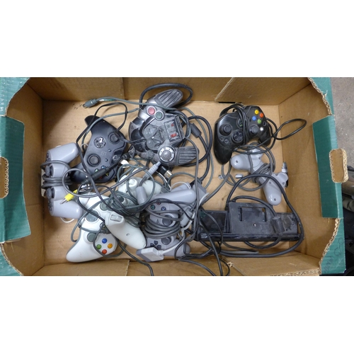 2201 - Nintendo Game Cube, Playstation 1 and Playstation 2 consoles with qty. of accessories and games