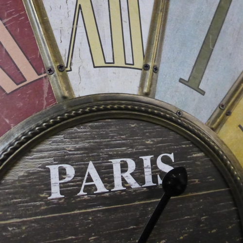 1371 - Paris wall clock