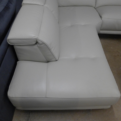 1487 - Rachel 3 Piece Leather Lf    Sectional,  original RRP £2083.33  +VAT  * This lot is subject to VAT