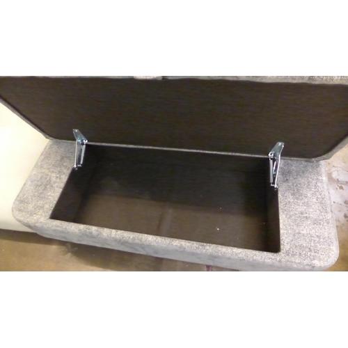 1517 - A Petal Camargue charcoal storage bench