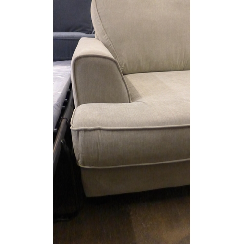 1518 - A Camden Flex Gracelands Angora fabric three seater sofa