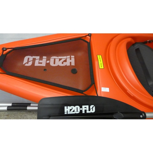 1574 - H20Flo 10Ft Sit-In Kayak with paddle Original RRP £237.49 + vat   * This lot is subject