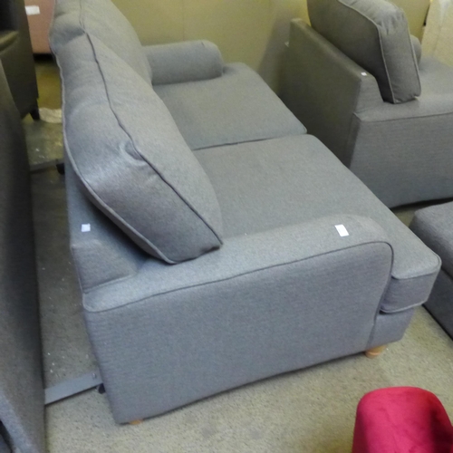 1598 - A Benwick Flex tweed grey fabric 2 seater sofa