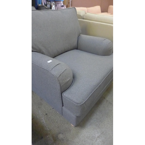 1599 - A Benwick Flex tweed grey fabric standard armchair