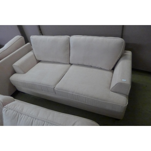 1606 - A Camden Flex Gracelands Bubblegum fabric 3 seater sofa