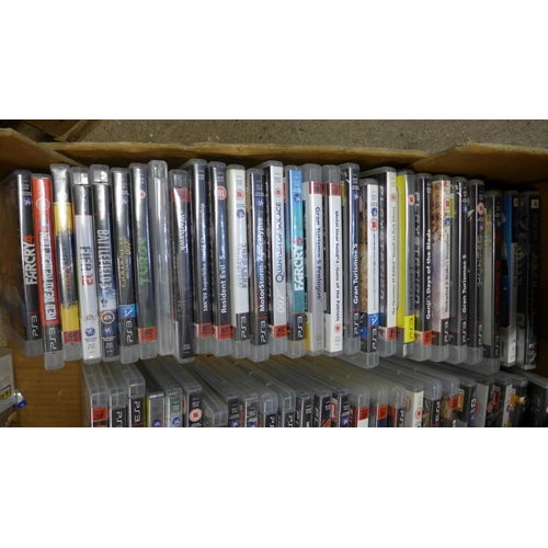 2210 - A bag of Approx. 55 Playstation 3 games