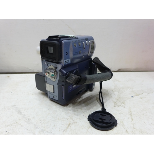 2222 - Two satnavs, Sony, boxed Cyber Shot digital camera and Sony Digital Handicam video camera