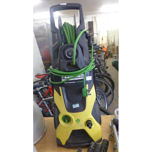 2309 - Karcher pressure washer K5-ECO premium with lances and pistols