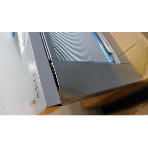 3042 - Faber Inca Smart C GR Canopy Hood and AEG Telescopic Hood  - model no:- DPB3931S, * VAT will be adde... 