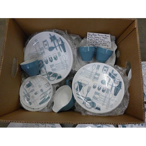 1052 - A Barker Bros. Fiesta pattern dinner set **PLEASE NOTE THIS LOT IS NOT ELIGIBLE FOR POSTING AND PACK... 