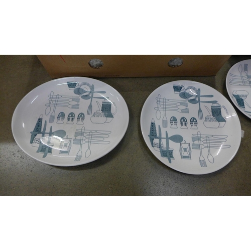 1052 - A Barker Bros. Fiesta pattern dinner set **PLEASE NOTE THIS LOT IS NOT ELIGIBLE FOR POSTING AND PACK... 