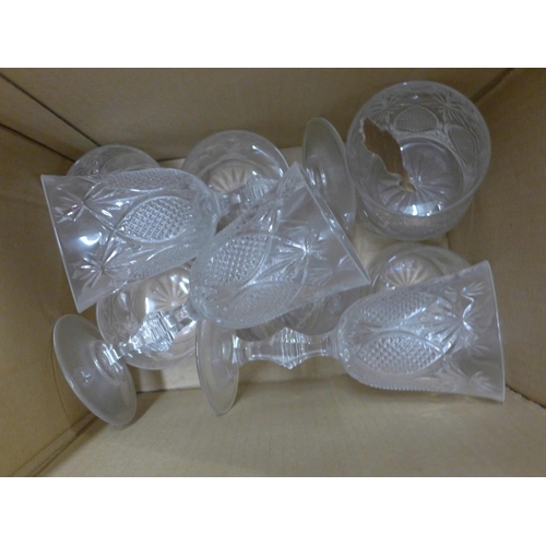 1057 - RCR crystal wine glasses, two boxes of six and five others plus seven tumblers **PLEASE NOTE THIS LO... 