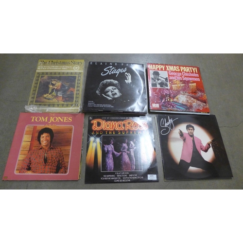 1079 - LP records including Elvis American Trilogy, box a/f **PLEASE NOTE THIS LOT IS NOT ELIGIBLE FOR POST... 