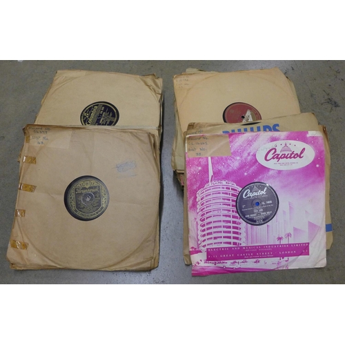 1097 - Two bags of 78rpm records **PLEASE NOTE THIS LOT IS NOT ELIGIBLE FOR POSTING AND PACKING**