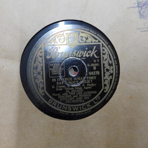 1097 - Two bags of 78rpm records **PLEASE NOTE THIS LOT IS NOT ELIGIBLE FOR POSTING AND PACKING**