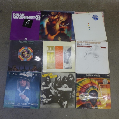 703 - Twenty-five LP records and 12