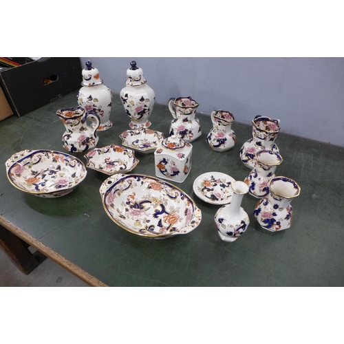 798 - A collection of Mason's Mandalay ironstone **PLEASE NOTE THIS LOT IS NOT ELIGIBLE FOR POSTING AND PA... 