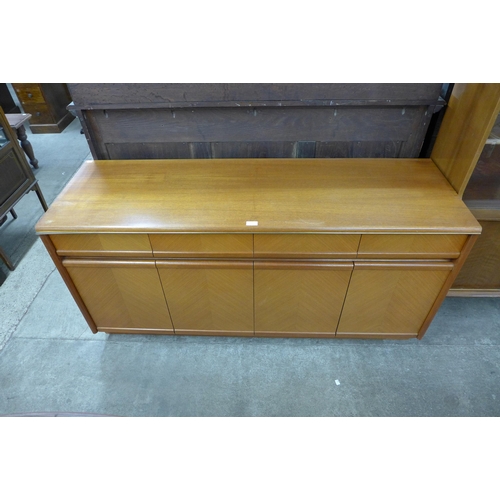 120 - A G-Plan teak herringbone sideboard