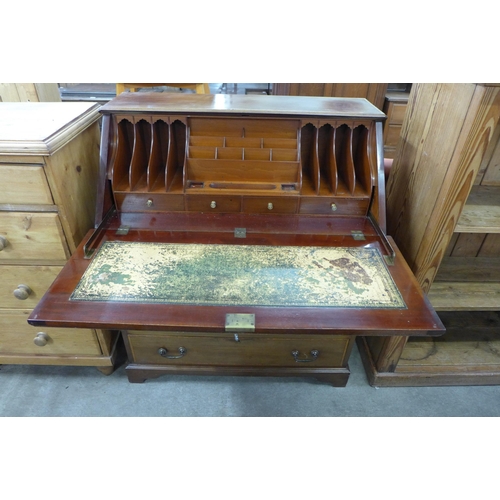 209 - An Edward VII inlaid mahogany bureau