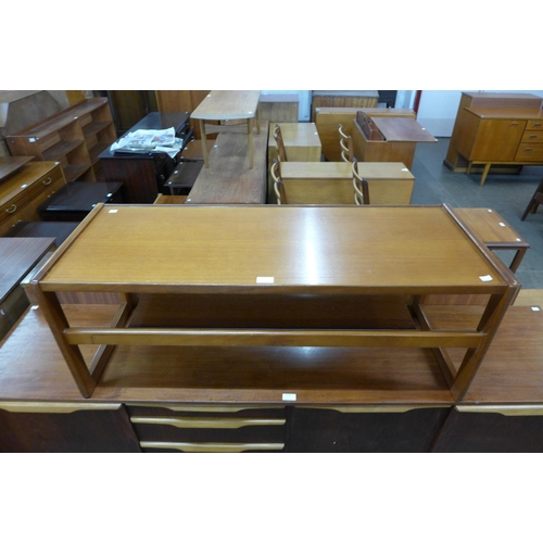 93 - A teak coffee table