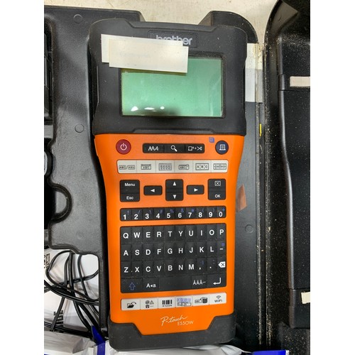 2227 - Brother power touch PTouch 2480 label printer