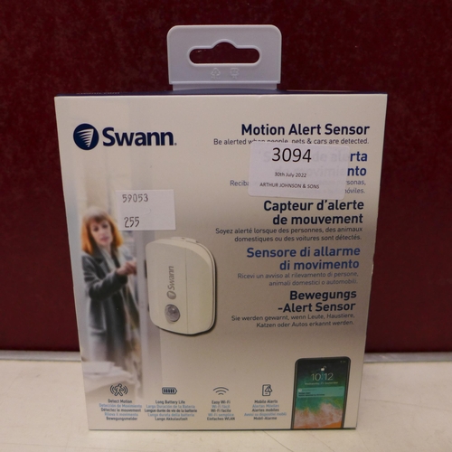 3094 - Swann Motion Alert Sensor   (255-176)   * This lot is subject to vat